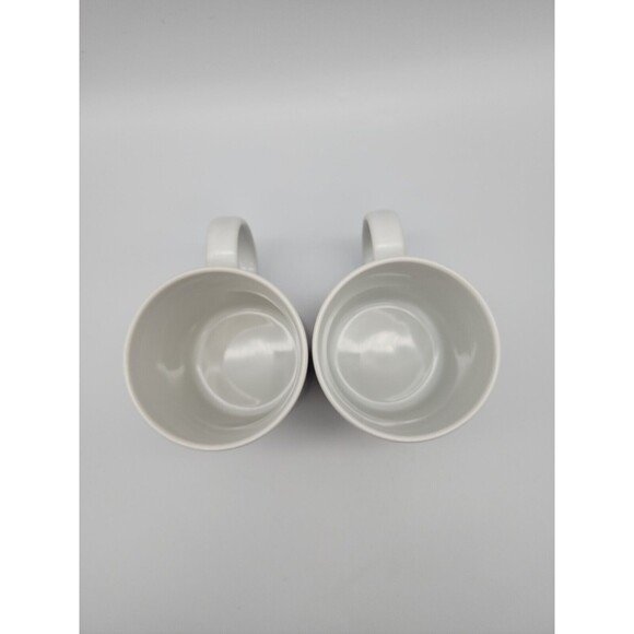 David Carter Brown Pumpkin Hollow pair of Coffee Mugs Sakura by Oneida 2001 - Picture 5 of 12